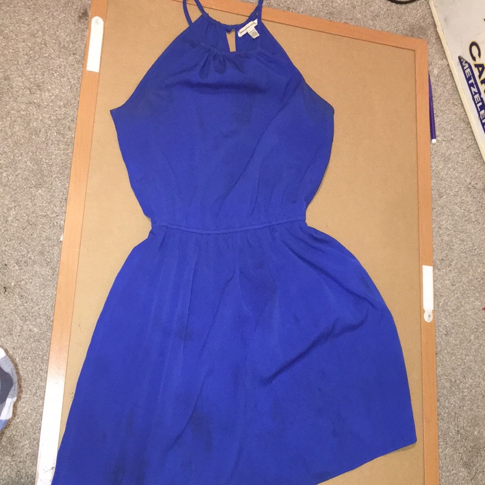 Navy blue dress